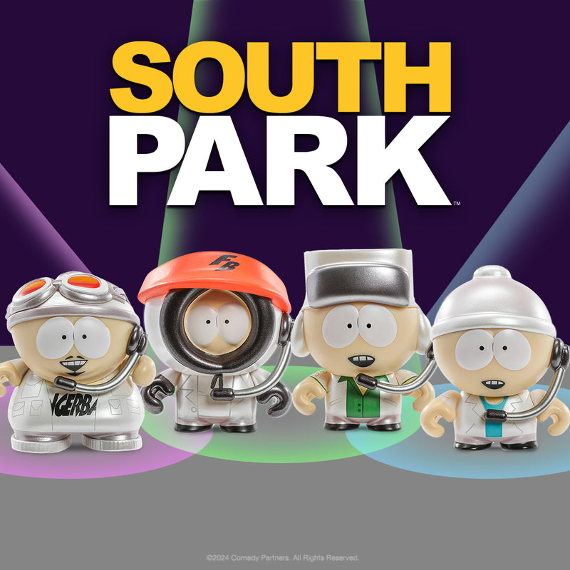 South Park Boy Band 3" Vinyl Mini Figure 4-Pack - Kidrobot