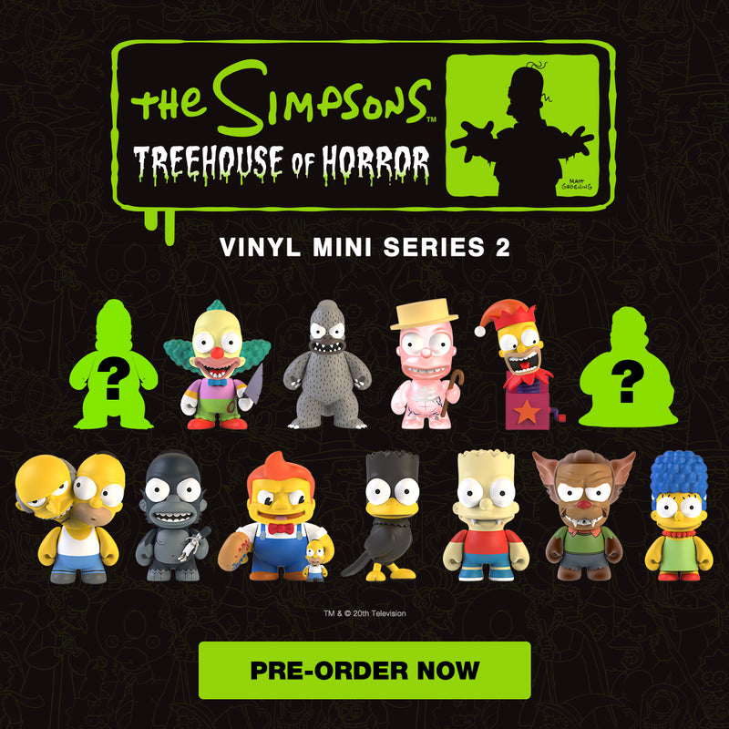Kidrobot The Simpsons Treehouse of Horror Mini Series 2 - Buy Now at Kidrobot.com