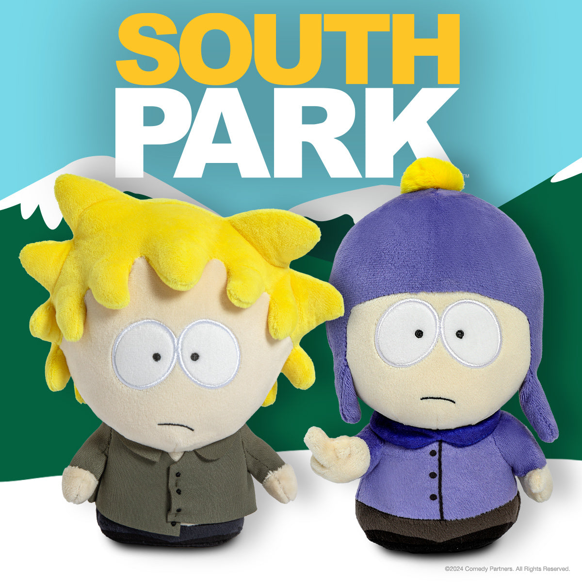 South Park Craig and Tweek Phunny Plushies - Kidrobot