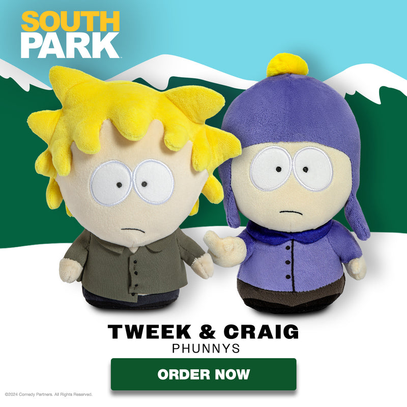 South Park Craig and Tweek Phunny Plushies - Kidrobot