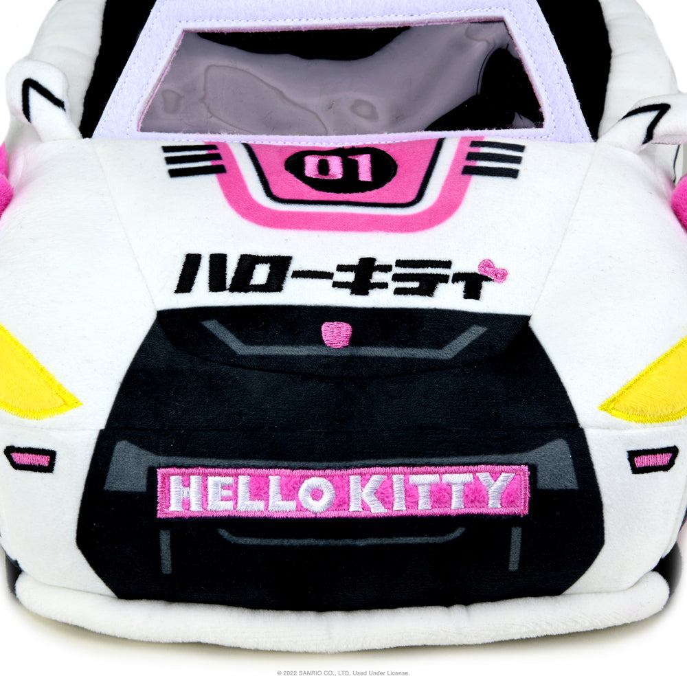 Personalized Pull Back Racer Car Plush Toy 