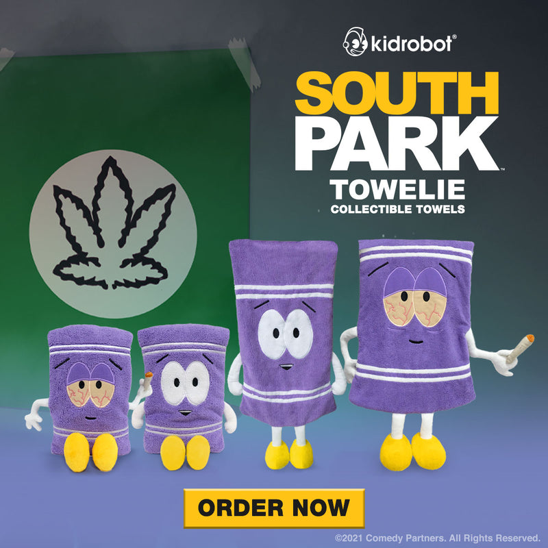 South Park 10" Towelie Plush Phunny by Kidrobot (PRE-ORDER) - Kidrobot