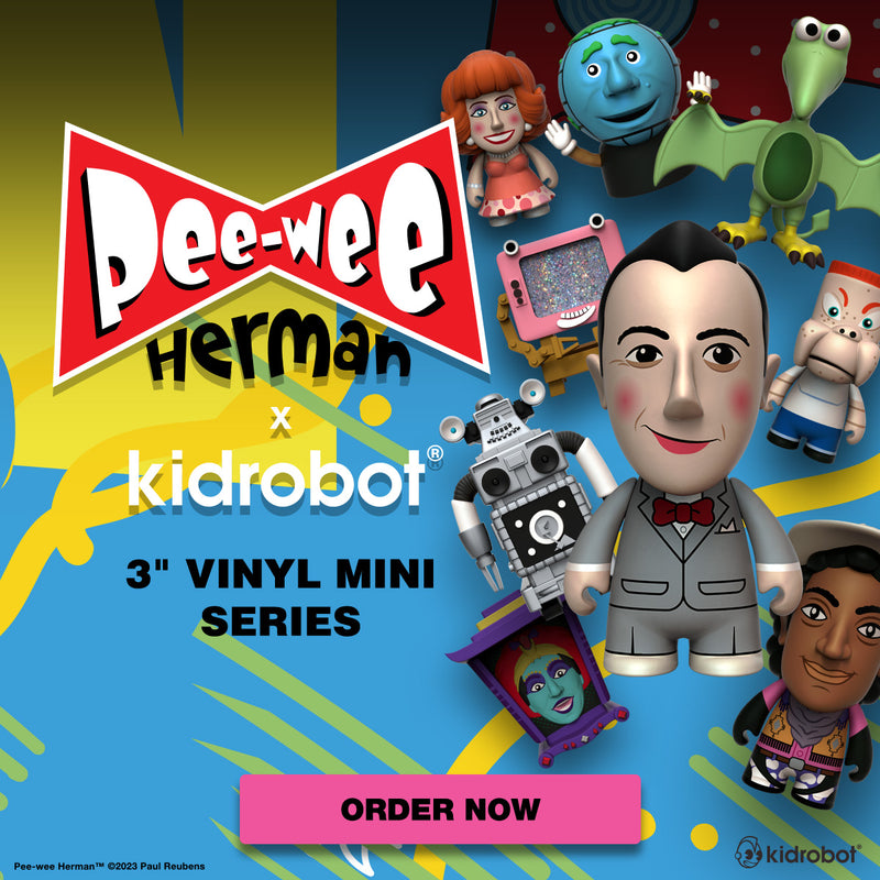 Pee-wee's Playhouse 3" Vinyl Mini Series (PRE-ORDER)