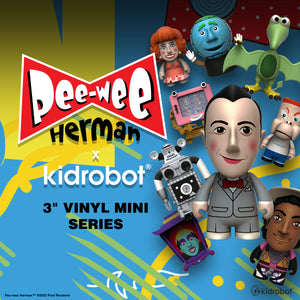 Pee-Wee's Playhouse 3-Inch Vinyl Mini Figure Series In stock now at Kidrobot.com! Shop Pee-wee Herman x Kidrobot art toys and plush.