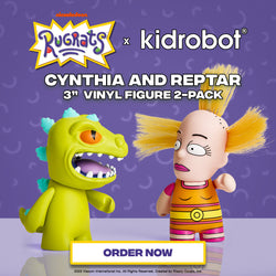 Rugrats Cynthia and Reptar 3" Vinyl Figure 2-Pack