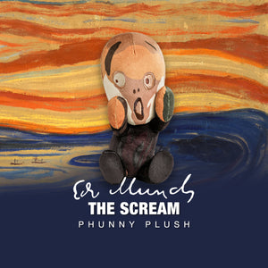 Edvard Munch – The Scream Phunny Plush - Kidrobot