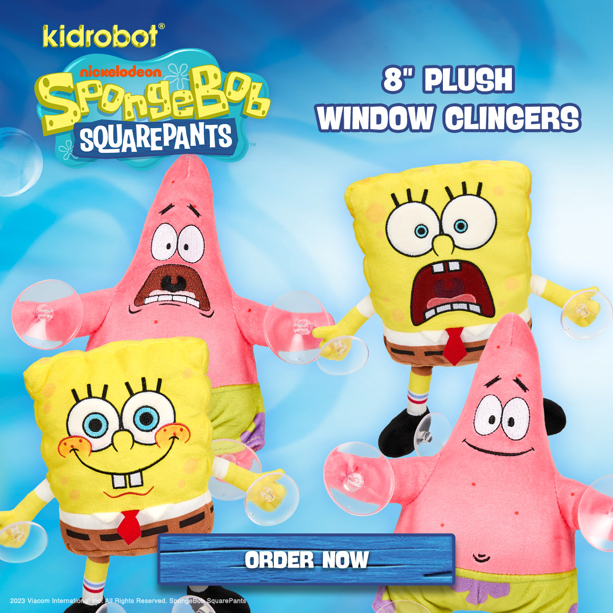 Spongebob Window Clingers Collection