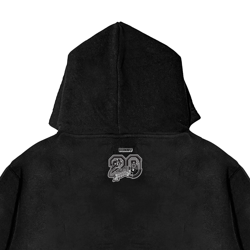 20th Anniversary Monochromic Hoodie by Tristan Eaton (Limited Edition of 150) - Kidrobot