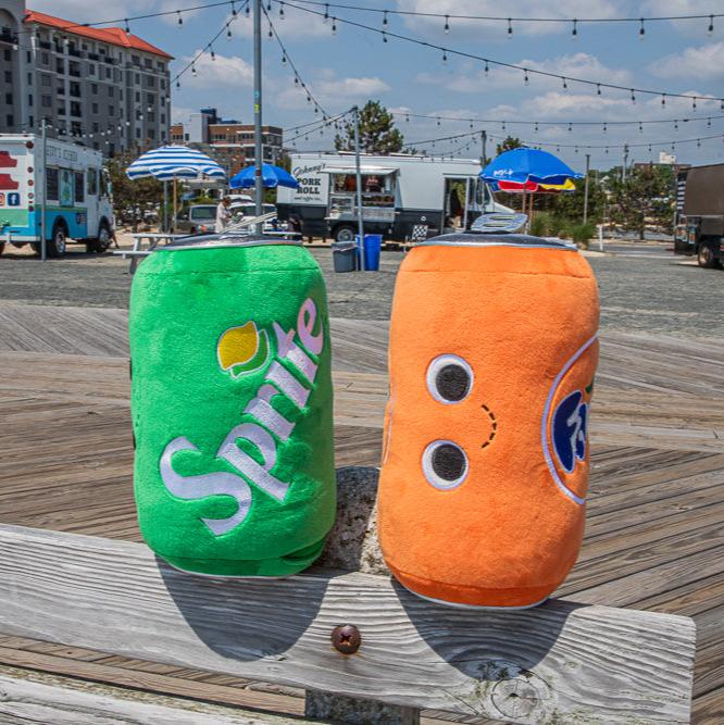 Yummy World 10” Sprite & Fanta Soda Can Plush with Sound - Kidrobot