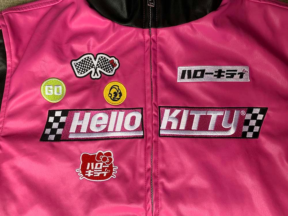 Hello Kitty® Tokyo Speed Pink Moto Jacket by Kidrobot