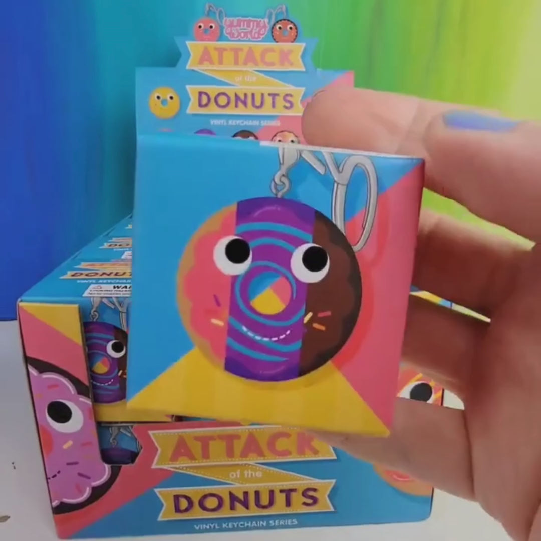 Yummy World Attack of the Donuts Keychain Series by Kidrobot - Kidrobot - Designer Art Toys