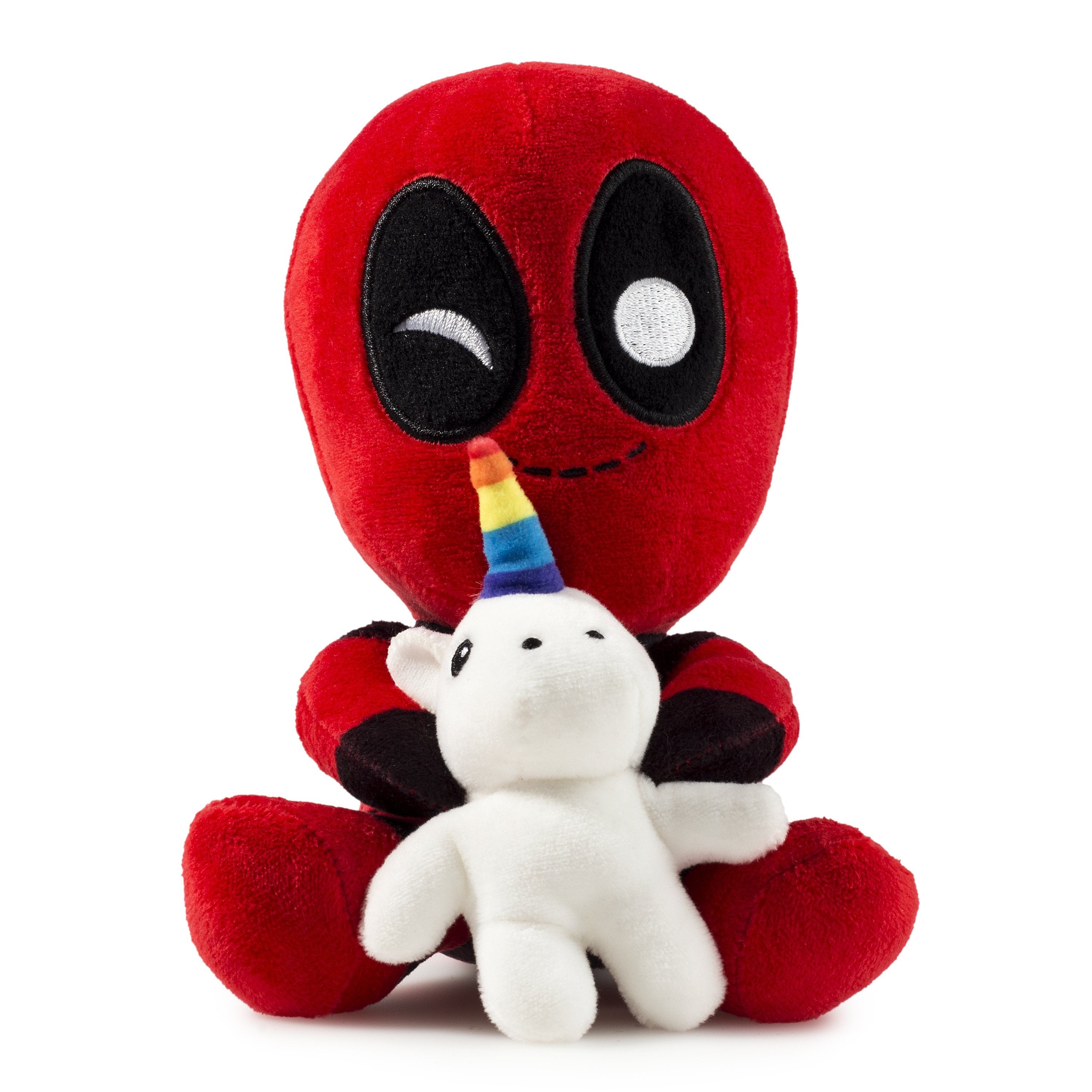 Marvel Deadpool Riding a Unicorn Plush (PRE-ORDER) - Kidrobot - Designer Art Toys