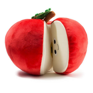 Yummy World Red Apple and Slice Interactive Plush - Kidrobot - Designer Art Toys