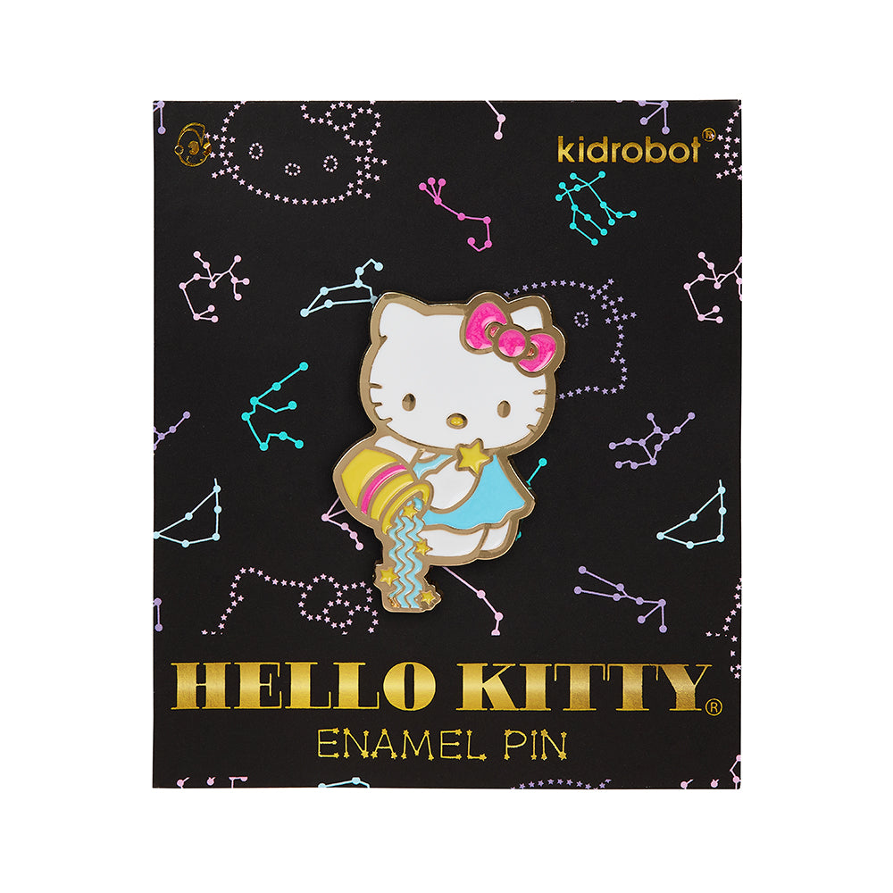 Hello Kitty® Star Sign Zodiac Enamel Pin Series - Kidrobot - Shop Designer Art Toys at Kidrobot.com