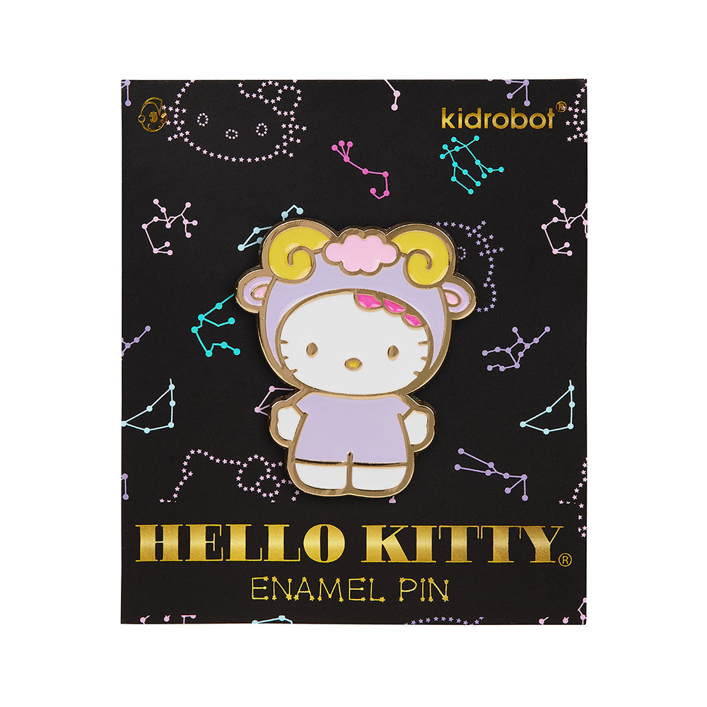 Hello Kitty® Star Sign Zodiac Enamel Pin Series - Kidrobot - Shop Designer Art Toys at Kidrobot.com