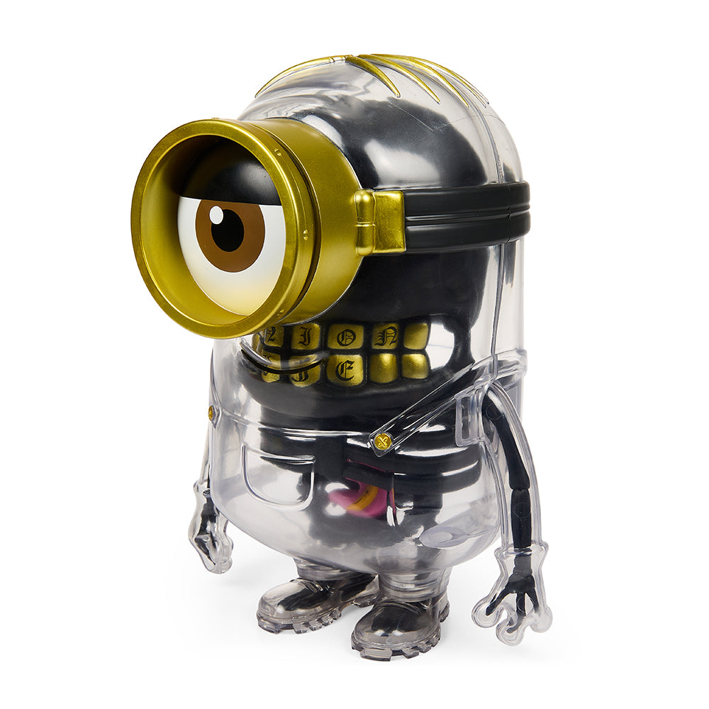 Minions Anatomy 8” Art Figure - Kidrobot.com Exclusive Black & Gold Edition - Kidrobot