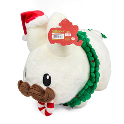 Holiday Wreath Fa La La Labbit 14" Plush by Frank Kozik - Kidrobot