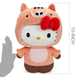 Hello Kitty® Year of the Pig 13" Interactive Plush by Kidrobot (PRE-ORDER) - Kidrobot