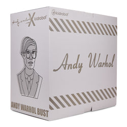 Andy Warhol 12" The Bust Vinyl Art Sculpture - Iridescent Edition (DCON 2022 Exclusive) - Kidrobot