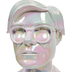 Andy Warhol 12" The Bust Vinyl Art Sculpture - Iridescent Edition (DCON 2022 Exclusive) - Kidrobot