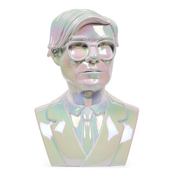 Andy Warhol 12" The Bust Vinyl Art Sculpture - Iridescent Edition (DCON 2022 Exclusive) - Kidrobot