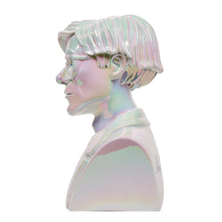 Andy Warhol 12" The Bust Vinyl Art Sculpture - Iridescent Edition (DCON 2022 Exclusive) - Kidrobot