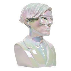 Andy Warhol 12" The Bust Vinyl Art Sculpture - Iridescent Edition (DCON 2022 Exclusive) - Kidrobot