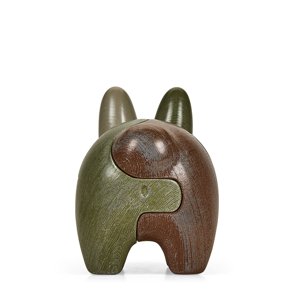 Locknesters Interchangeable Puzzle Labbit, No. 2 - Camo Edition (PRE-ORDER) - Kidrobot - Shop Designer Art Toys at Kidrobot.com