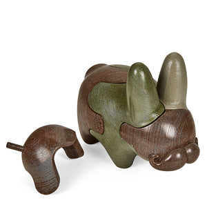 Locknesters Interchangeable Puzzle Labbit, No. 2 - Camo Edition (PRE-ORDER) - Kidrobot - Shop Designer Art Toys at Kidrobot.com