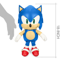 Sonic the Hedgehog 16” Premium Pleather Sonic Plush (PRE-ORDER) - Kidrobot