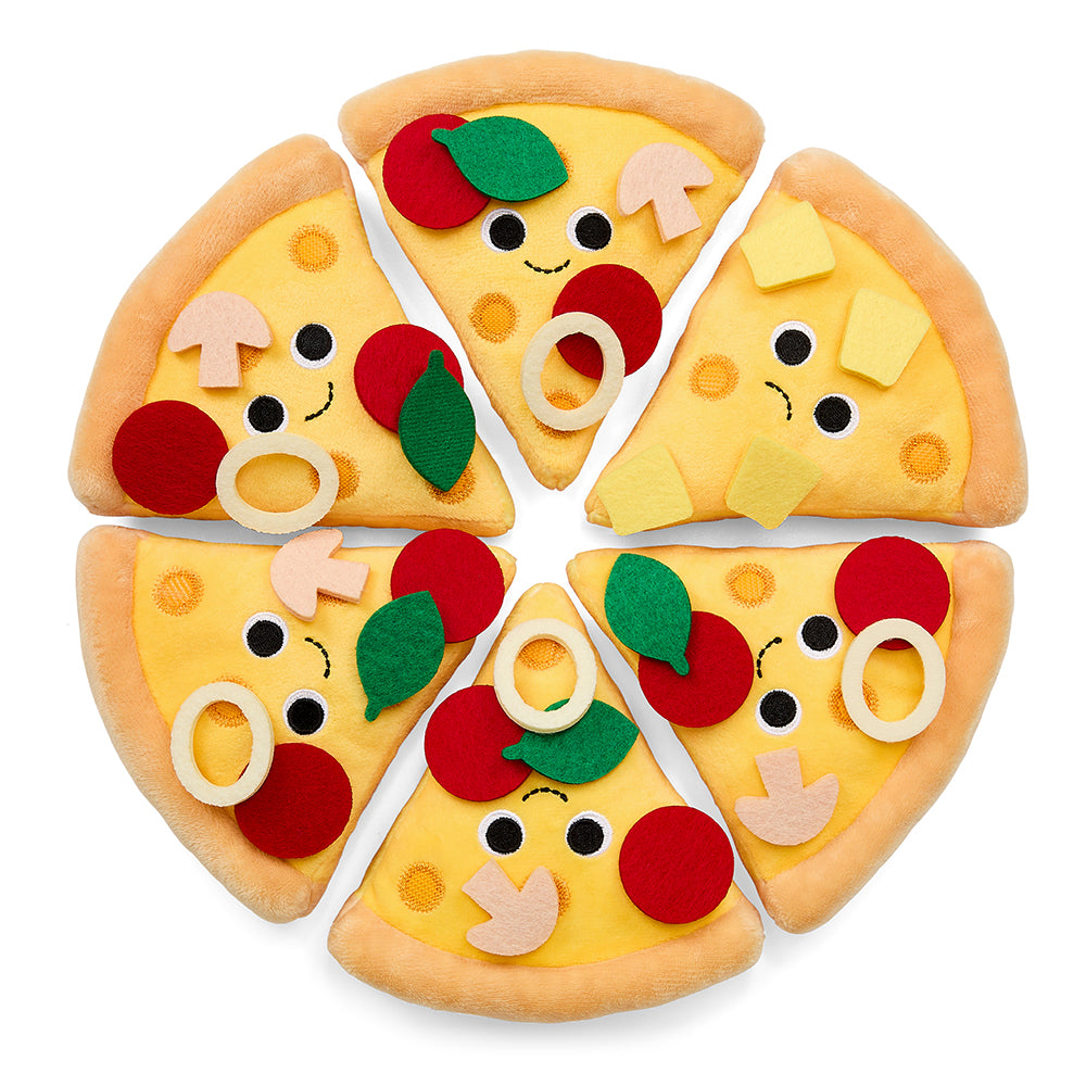 Plush Simulation Pizza, 10 Varieties, 16