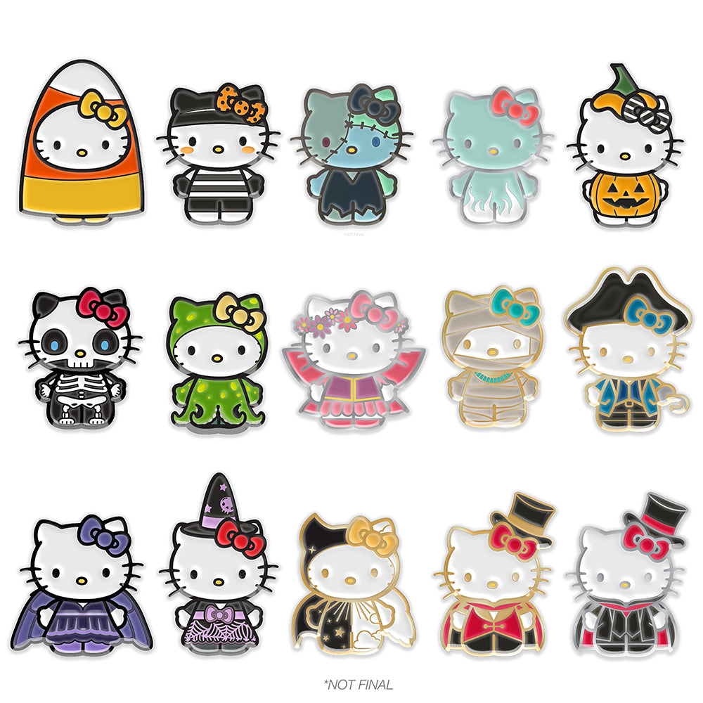 Hello Kitty® Halloween Enamel Pins (PRE-ORDER) - Kidrobot