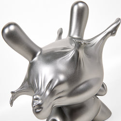 Breaking Free 8-Inch Resin Dunny by WHATSHISNAME - Metallic Silver Edition - Kidrobot