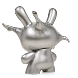 Breaking Free 8-Inch Resin Dunny by WHATSHISNAME - Metallic Silver Edition - Kidrobot