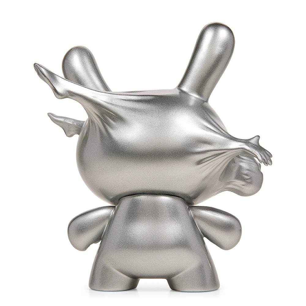 Breaking Free 8-Inch Resin Dunny by WHATSHISNAME - Metallic Silver Edition - Kidrobot