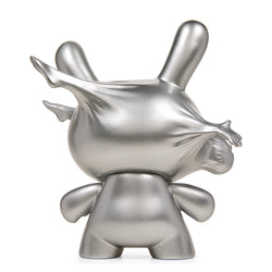 Breaking Free 8-Inch Resin Dunny by WHATSHISNAME - Metallic Silver Edition - Kidrobot