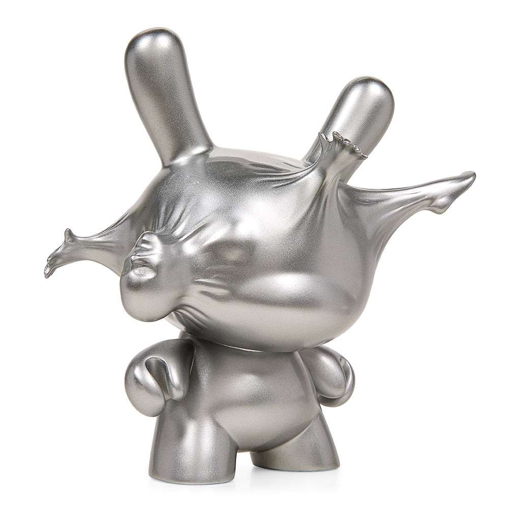 Breaking Free 8-Inch Resin Dunny by WHATSHISNAME - Metallic Silver Edition - Kidrobot