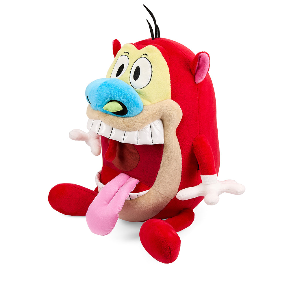 Ren & Stimpy HugMe Shake-Action Plush - Stimpy (PRE-ORDER) - Kidrobot