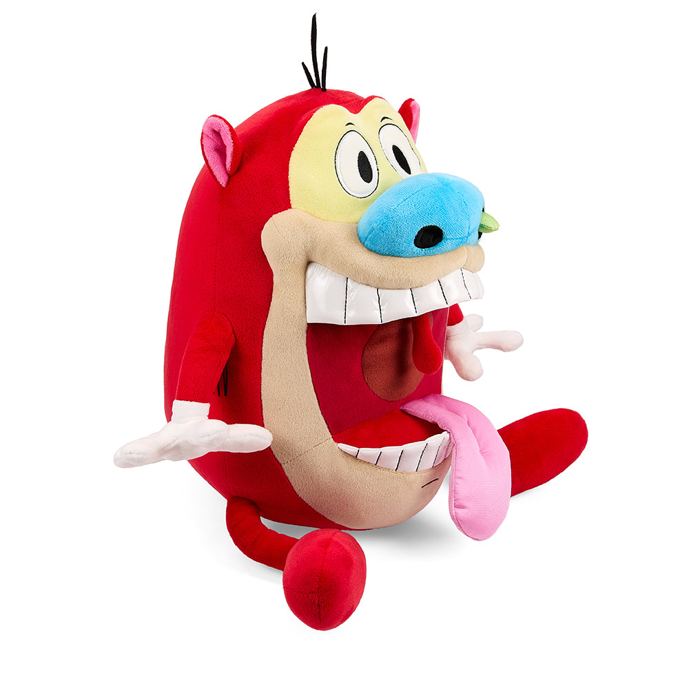 Ren & Stimpy HugMe Shake-Action Plush - Stimpy (PRE-ORDER) - Kidrobot