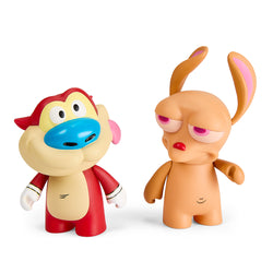 Ren & Stimpy 3" Vinyl Figure 2-Pack (PRE-ORDER) - Kidrobot