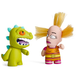 Rugrats Cynthia and Reptar 3" Vinyl Figure 2-Pack (PRE-ORDER) - Kidrobot