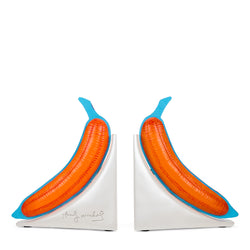 Andy Warhol 10” Lustre Gloss Resin Bookends - Blue Banana (PRE-ORDER) - Kidrobot