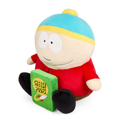 South Park 16" HugMe Plush - Cartman with Cheesy Poofs (PRE-ORDER) - Kidrobot