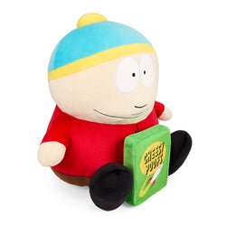 South Park 16" HugMe Plush - Cartman with Cheesy Poofs (PRE-ORDER) - Kidrobot