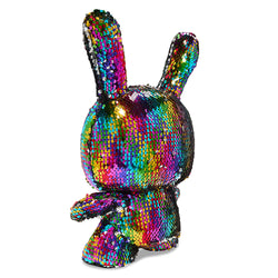 Flippin Rainbows 13" Plush Dunny by Kidrobot (PRE-ORDER) - Kidrobot - Shop Designer Art Toys at Kidrobot.com