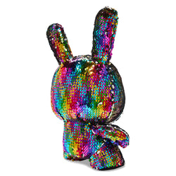 Flippin Rainbows 13" Plush Dunny by Kidrobot (PRE-ORDER) - Kidrobot - Shop Designer Art Toys at Kidrobot.com