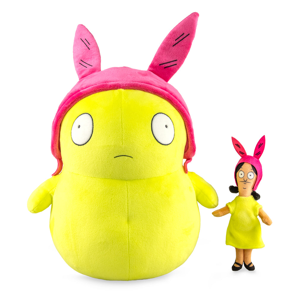 Bob's Burgers Kuchi Kopi & Louise 16” HugMe Shake Action Plush - Kidrobot