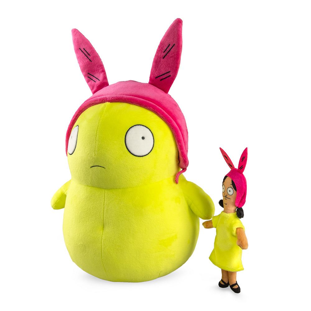 Bob's Burgers Kuchi Kopi & Louise 16” HugMe Shake Action Plush - Kidrobot