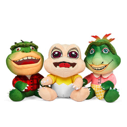 Dinosaurs TV Show 8" Phunny Plush 3-Pack Bundle - Fran, Earl & Baby (PRE-ORDER) - Kidrobot - Shop Designer Art Toys at Kidrobot.com