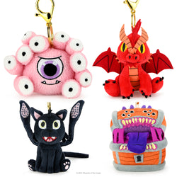 Dungeons & Dragons 3" Collectible Plush Charms (PRE-ORDER) - Kidrobot - Shop Designer Art Toys at Kidrobot.com